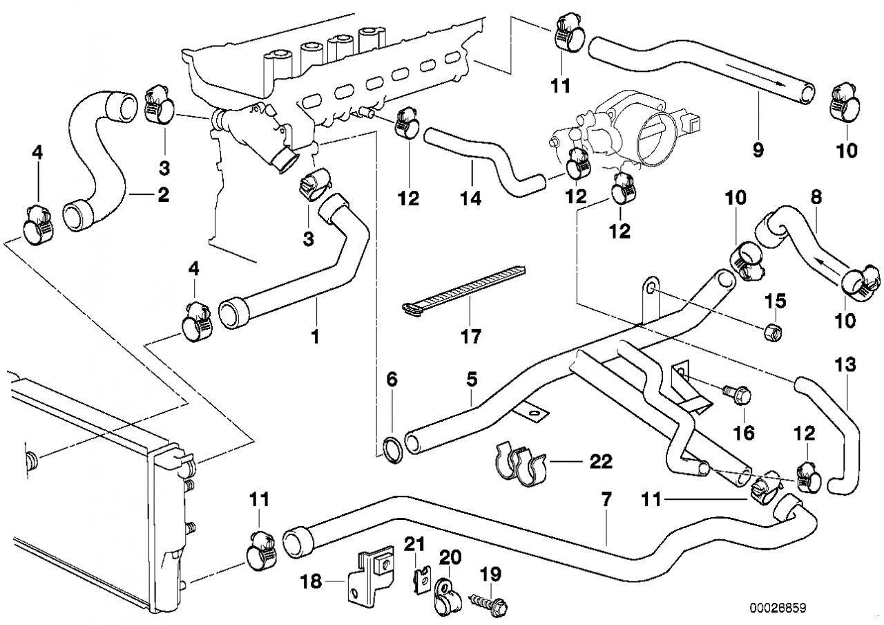 BMW E39 5.20i-5.23i-5.28i - 11531744054